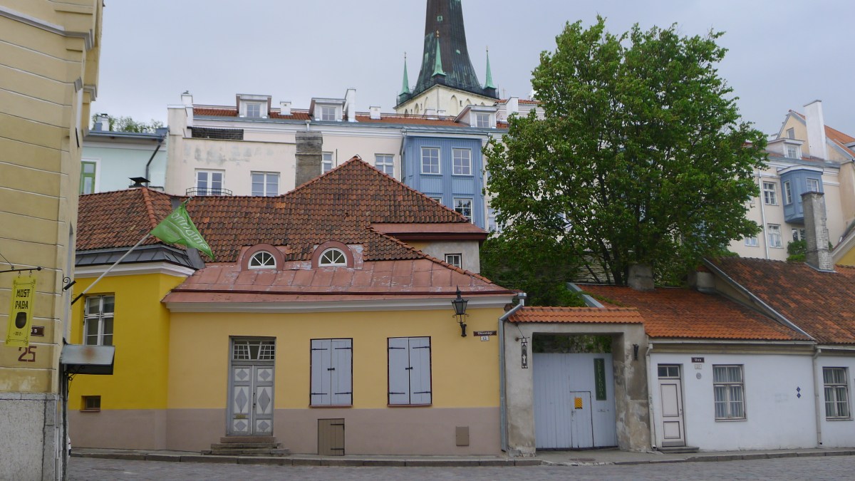 Hier sieht man die Altstadt von Tallinn